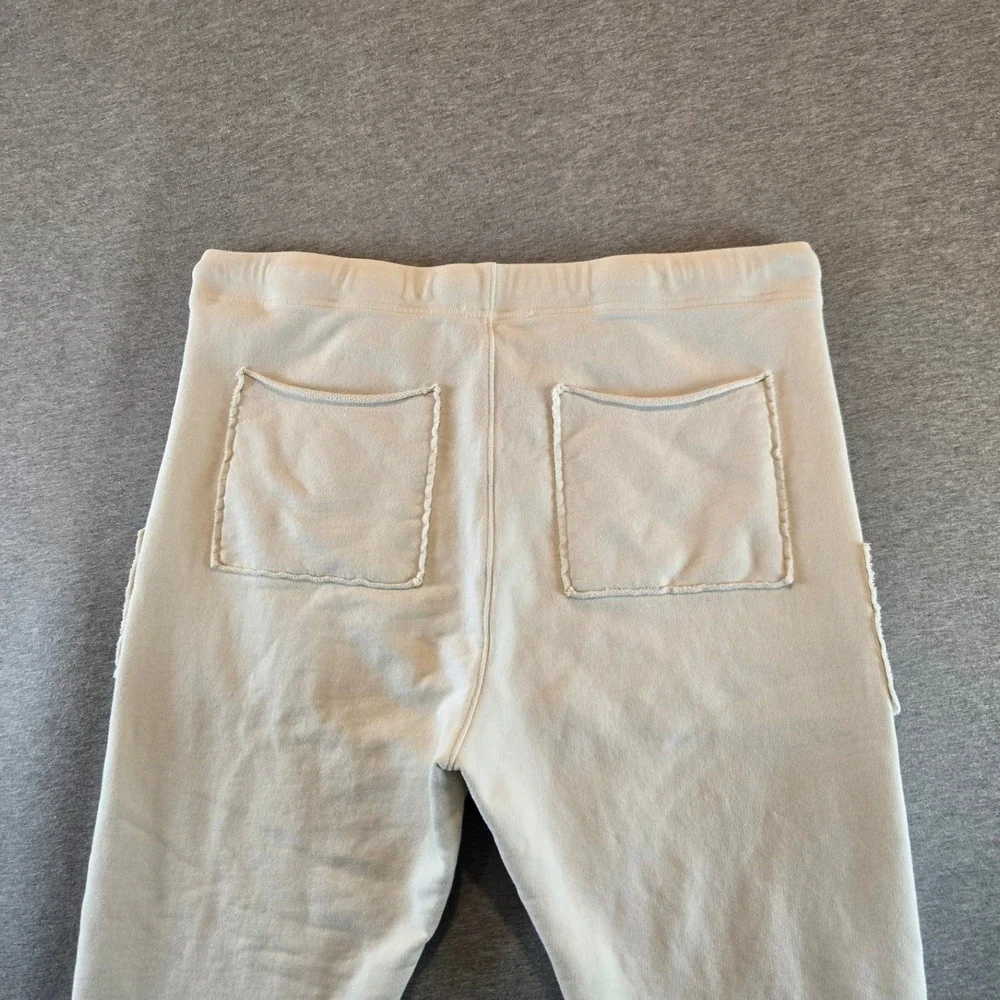 Frank & Eileen Eamon Jogger Sweatpants Womens XL Cream French Terry LAB636TF